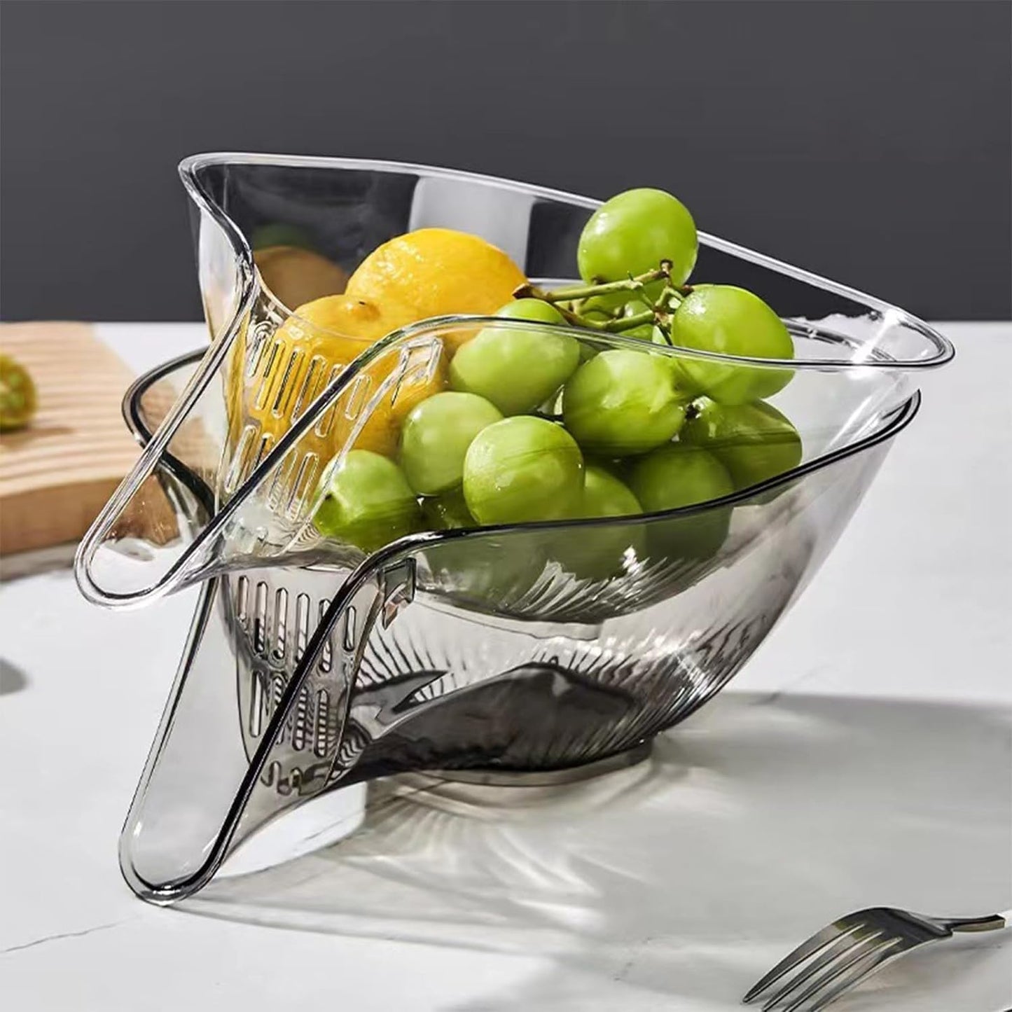 Multi purpose drain basket for kitchen sink (Pack of 2)