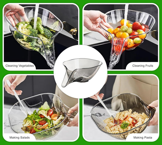 Multi purpose drain basket for kitchen sink (Pack of 2)